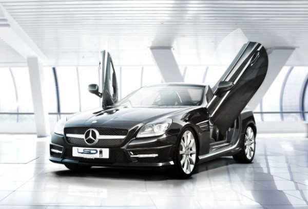 Ламбо-двери от SLK для Mercedes-Benz